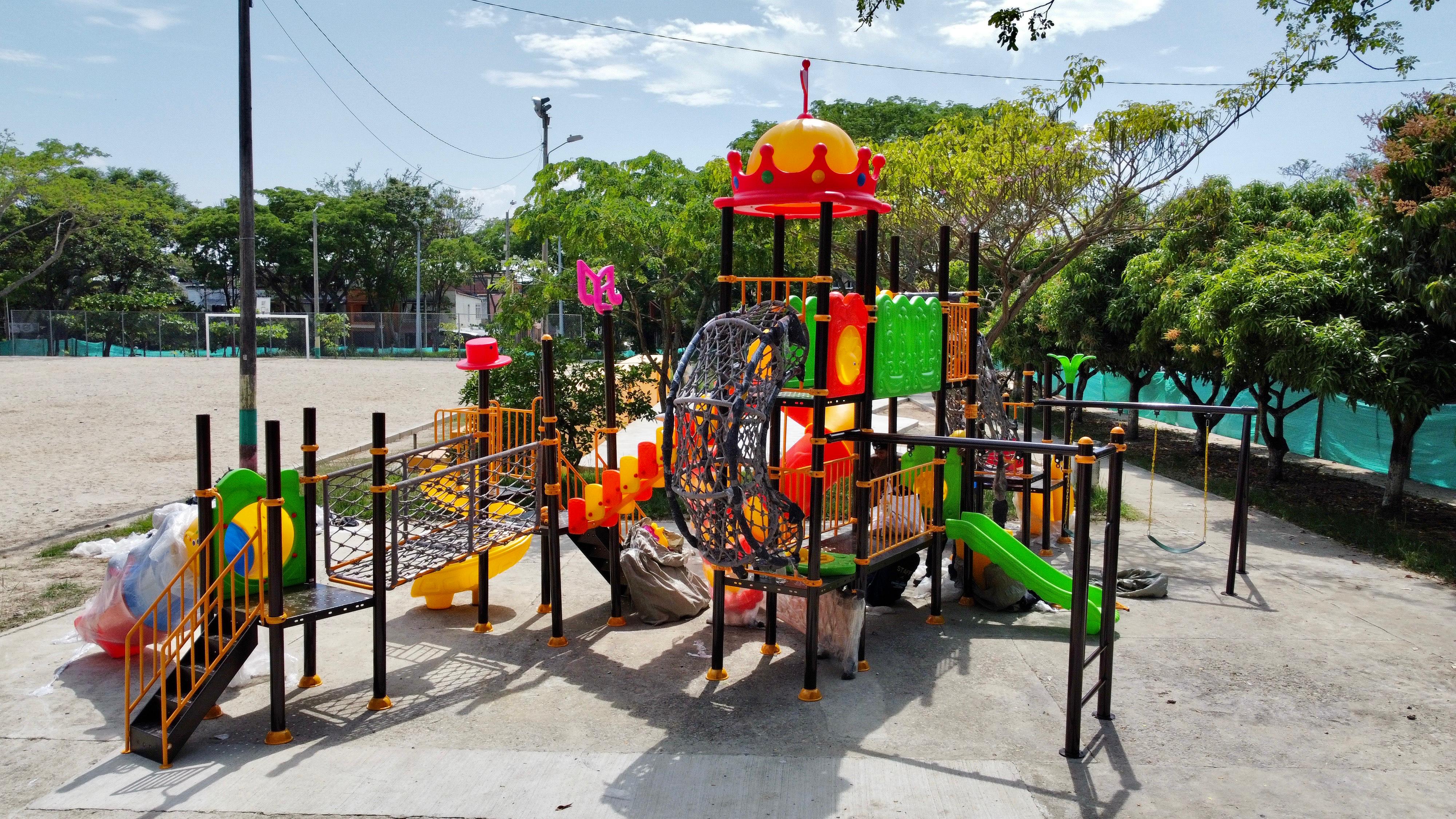 ¡Falta poco! Obras del parque Ciudadela Comfenalco alcanzan un 90 % de ejecución