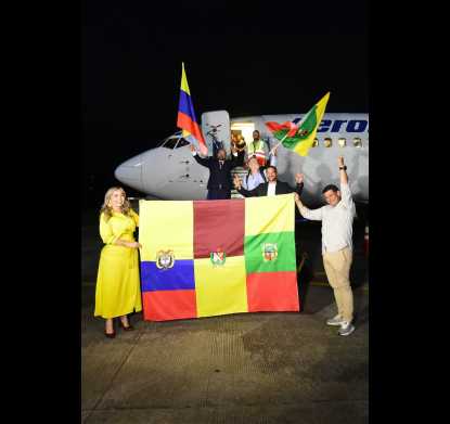 Today, Ibagué marks a milestone in its history! ✈️🌍