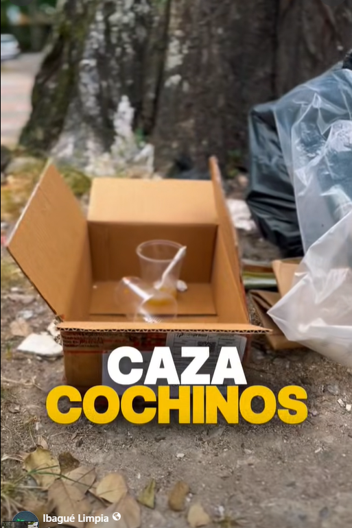 🚨Manager Milton Restrepo was shocked to find garbage lying on the sidewalk in the Cádiz neighborhood 😨