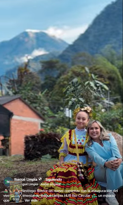 🏔️ En Villa Restrepo florece un nuevo comienzo con la inauguración del vivero experimental de Ibagué Limpia HUB Bio-Circular ♻️